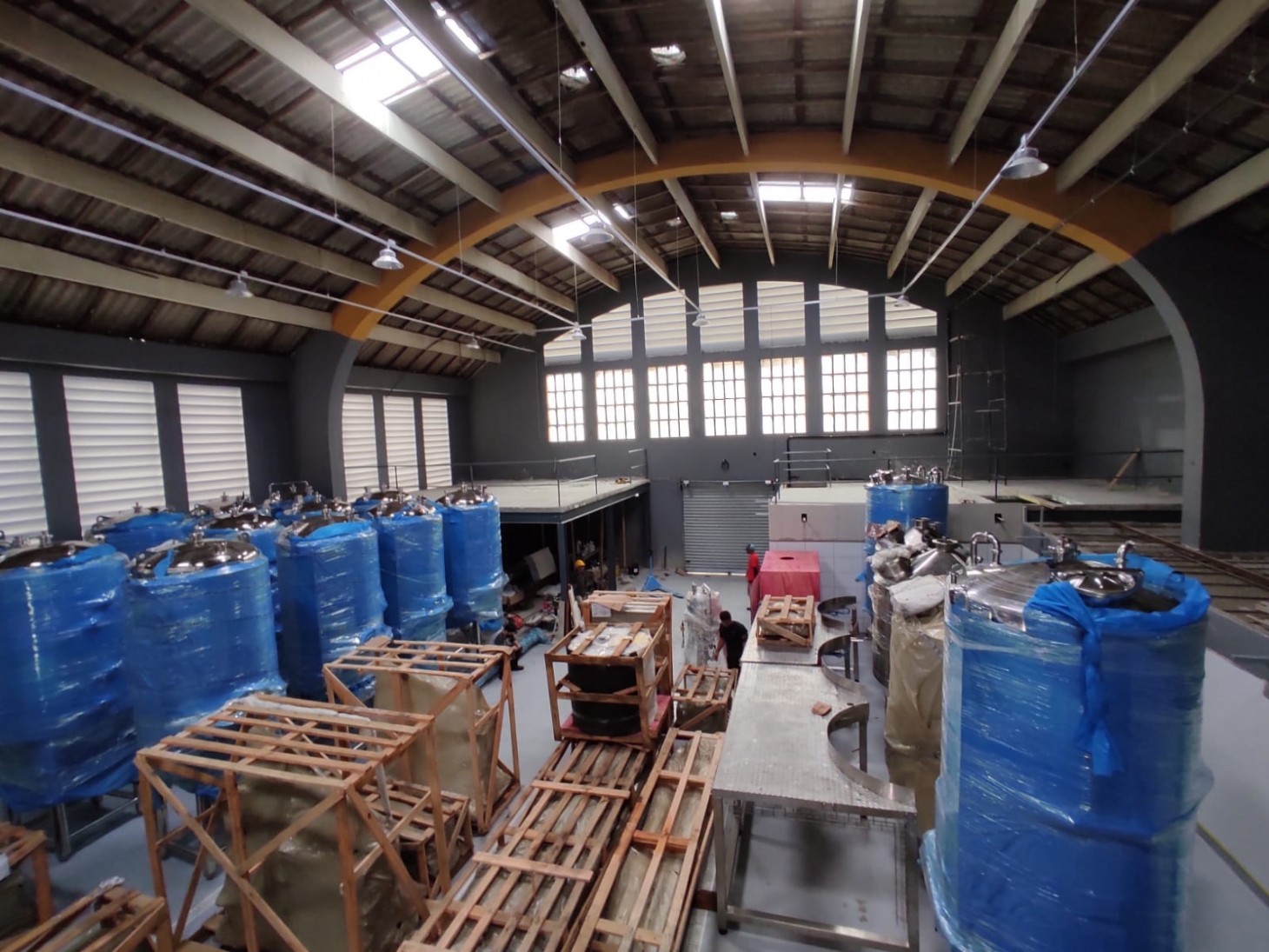 Mercado Municipal de Santos começa a receber instalação de cervejaria artesanal