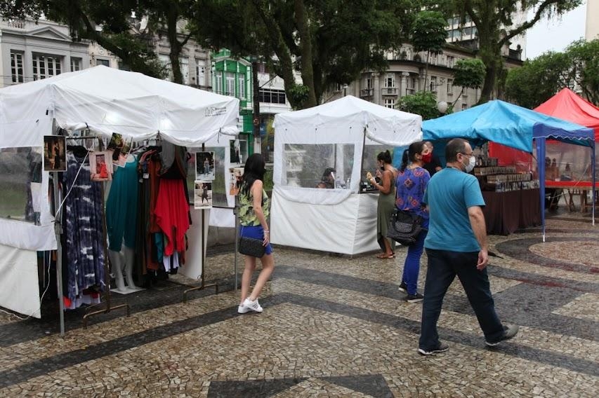 Inscrições para feira criativa no Centro de Santos começam na quarta-feira