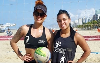 Vôlei de praia feminino de PG disputa circuito em Caraguatatuba | Jornal da Orla