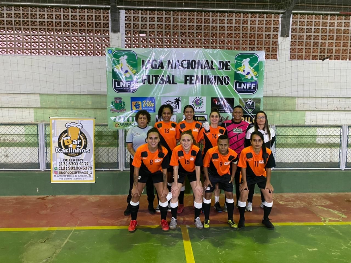 Futsal feminino e masculino de Santos lideram competições estaduais | Jornal da Orla