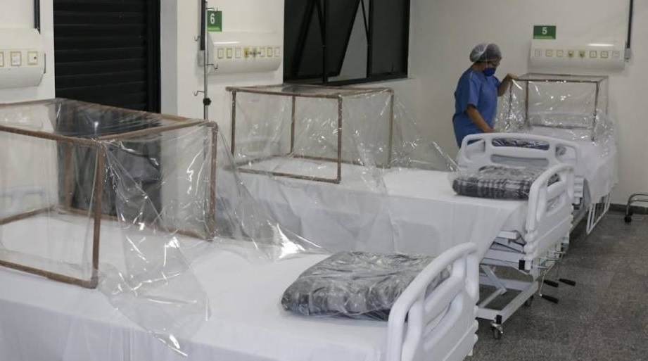 Santos tem o menor número de residentes internados com covid de 2021