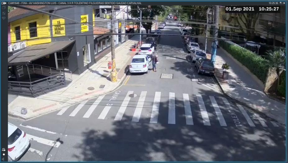 Rua Gastronômica de Santos passa a contar com monitoramento 24 horas