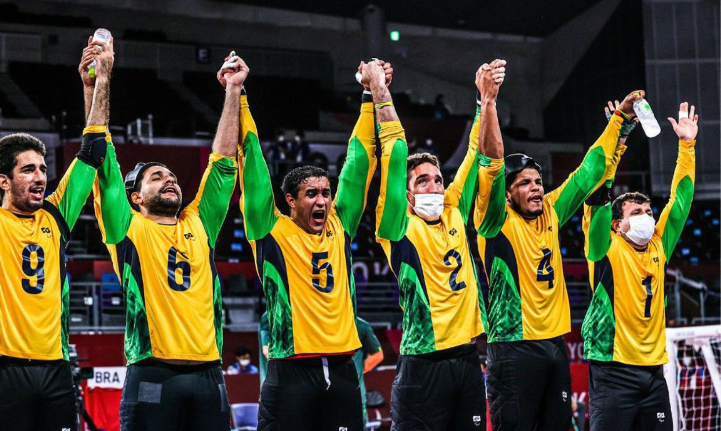 Seleção masculina vence China e conquista ouro inédito no goalball | Jornal da Orla